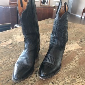 Lucchese womens black boots